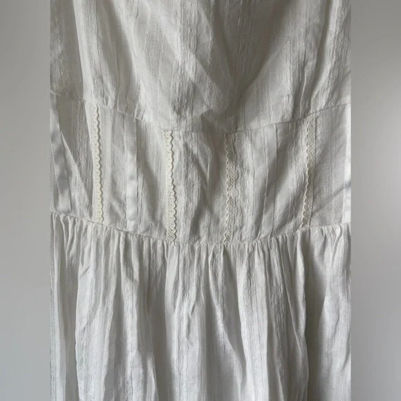 NWOT Lorinda Maxi Dress White - Picture 7 of 9